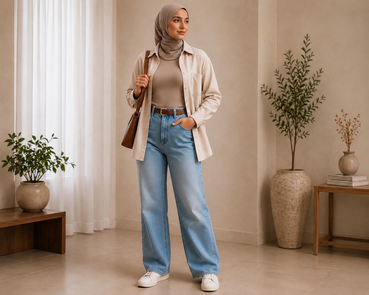 MODSKYN base layer worn under everyday blazers and jackets